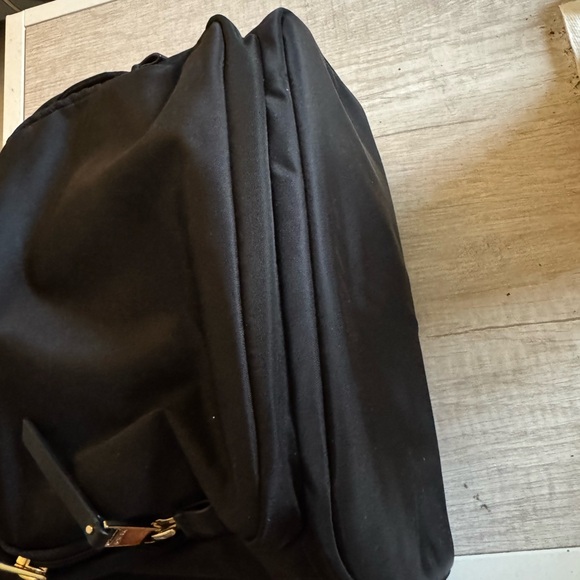 Tumi Black Backpack with Gold Accents - Picture 8 of 13